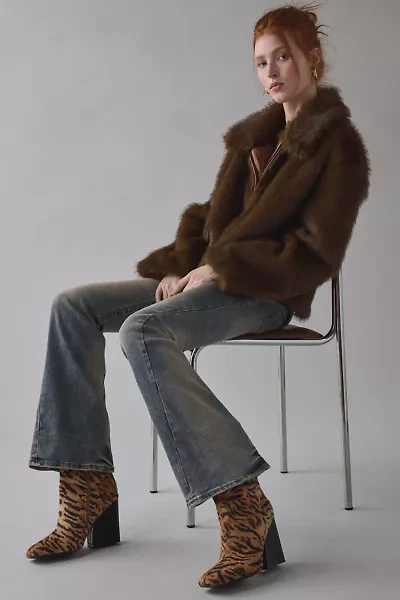 Azalea Wang Notebook Tiger Print Boot