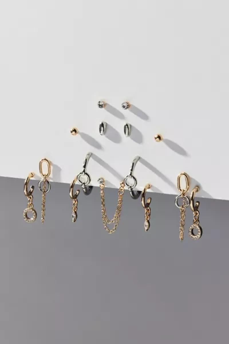 Aria Stone Multi Earring Set