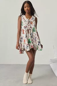 Out From Under Lottie Ruffle Collar Babydoll Sleep Dress