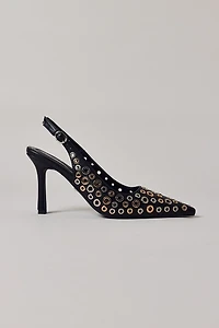 Azalea Wang Felai Metal Rivet High Heel