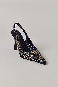 Azalea Wang Felai Metal Rivet High Heel