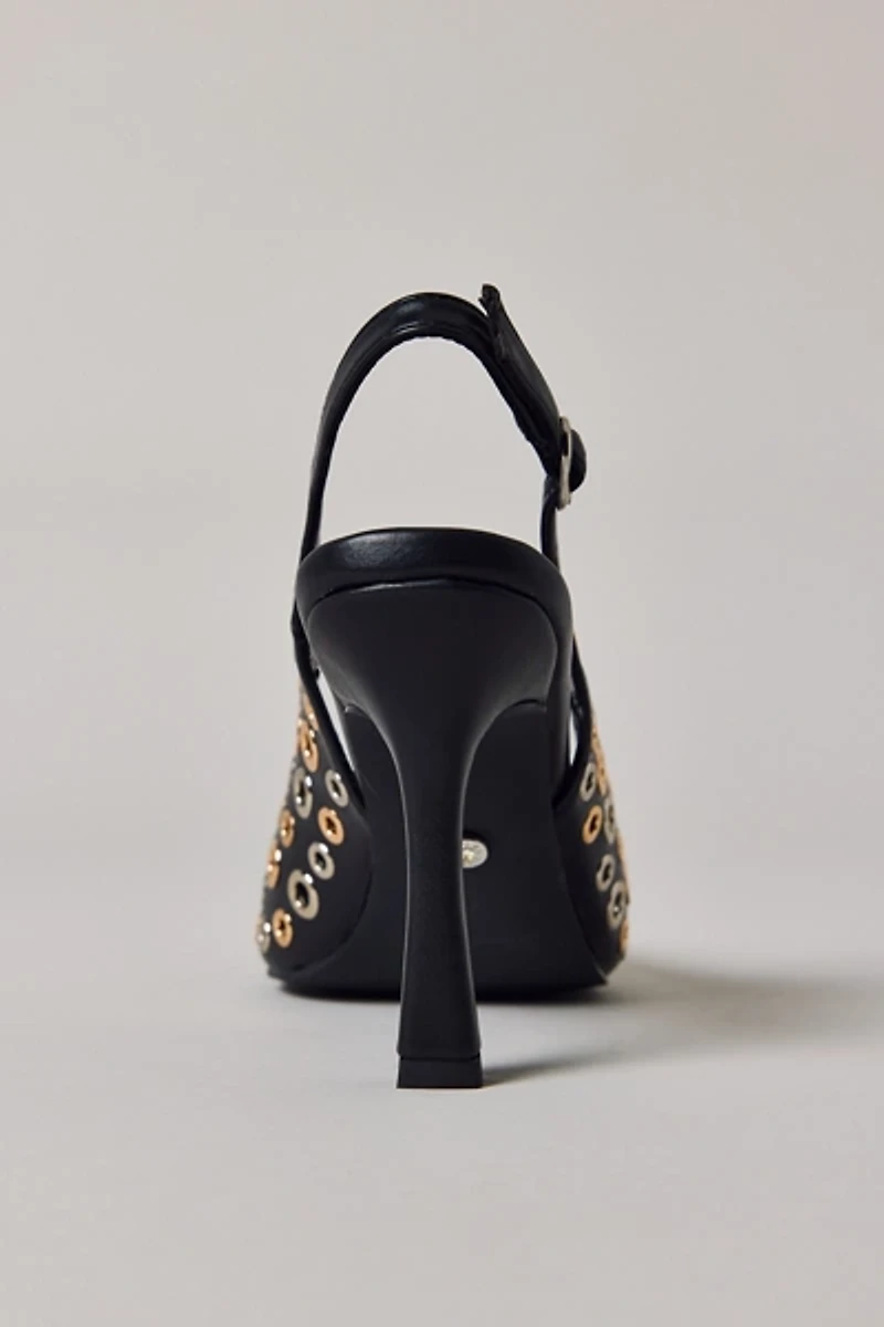 Azalea Wang Felai Metal Rivet High Heel