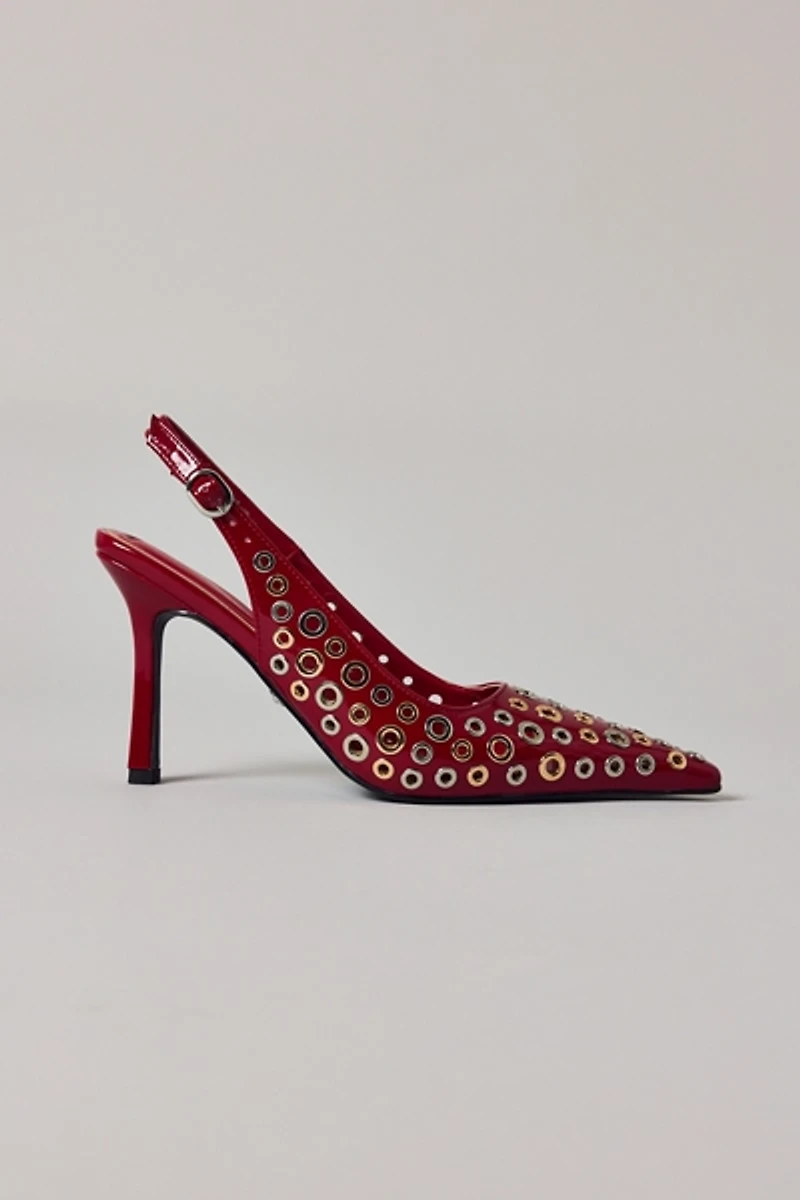 Azalea Wang Felai Metal Rivet High Heel
