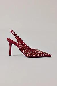 Azalea Wang Felai Metal Rivet High Heel