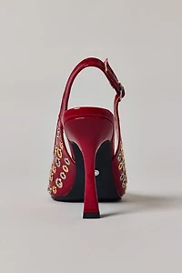 Azalea Wang Felai Metal Rivet High Heel