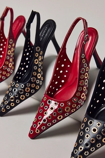 Azalea Wang Felai Metal Rivet High Heel