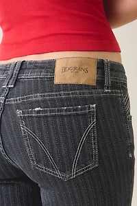 BDG Brooke Printed Low-Rise Flare Jeans