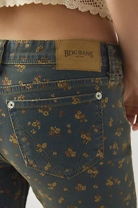 BDG Brooke Printed Low-Rise Flare Jean