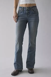 BDG Brooke Printed Low-Rise Flare Jean