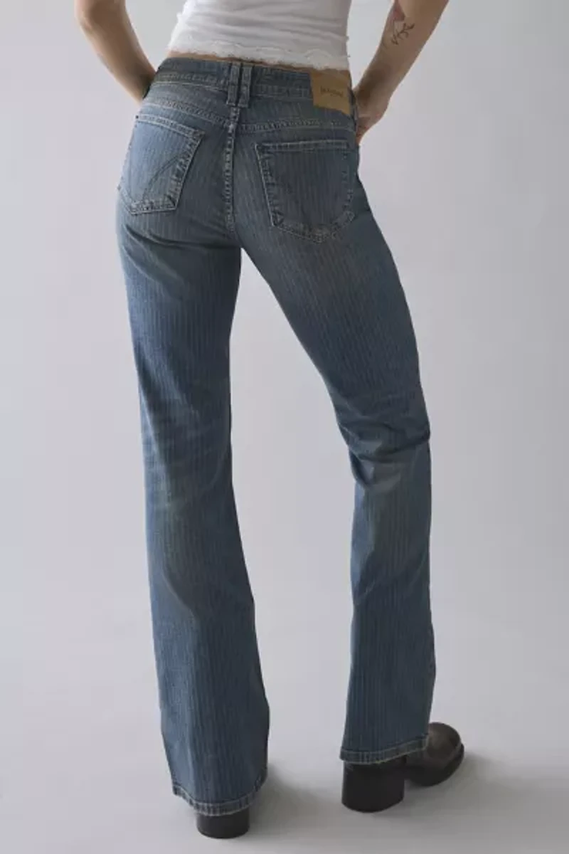 BDG Brooke Printed Low-Rise Flare Jean