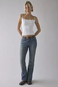 BDG Brooke Printed Low-Rise Flare Jean