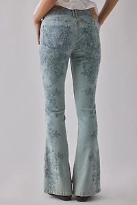 BDG Brooke Printed Low-Rise Flare Jean