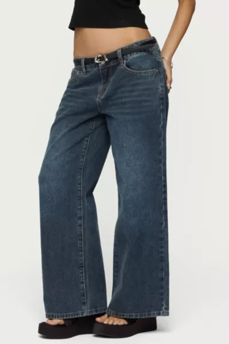 Edikted Petite Ace Relaxed Jeans