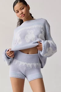 Out From Under Hit The Slopes Fairisle Knit Lounge Short
