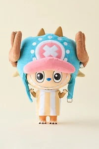 POP MART The Monsters X One Piece Mega Labubu 400% Tony Tony Chopper Figure