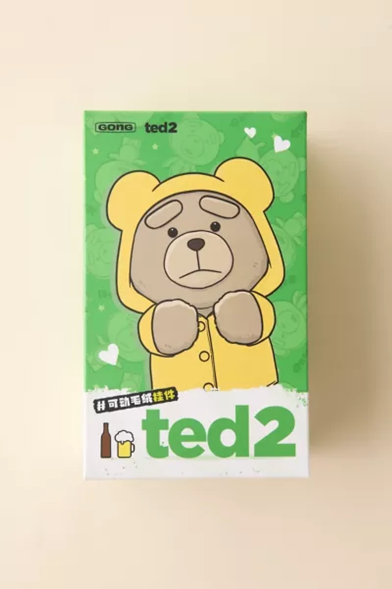 POP MART Ted2 Teddy Bear Action Blind Box Plushie Keychain