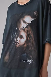 Twilight Graphic Oversized T-Shirt Dress