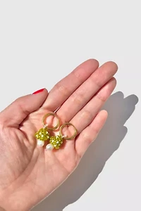 Dream Song Beaded Mushroom Earrings