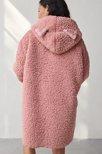 Out From Under Cloud Nine Reversible Fleece Hooded Teddy Jacket