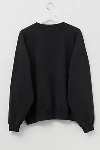 Vintage 1990s Russell Athletic Black V-Stitch Crewneck Sweatshirt