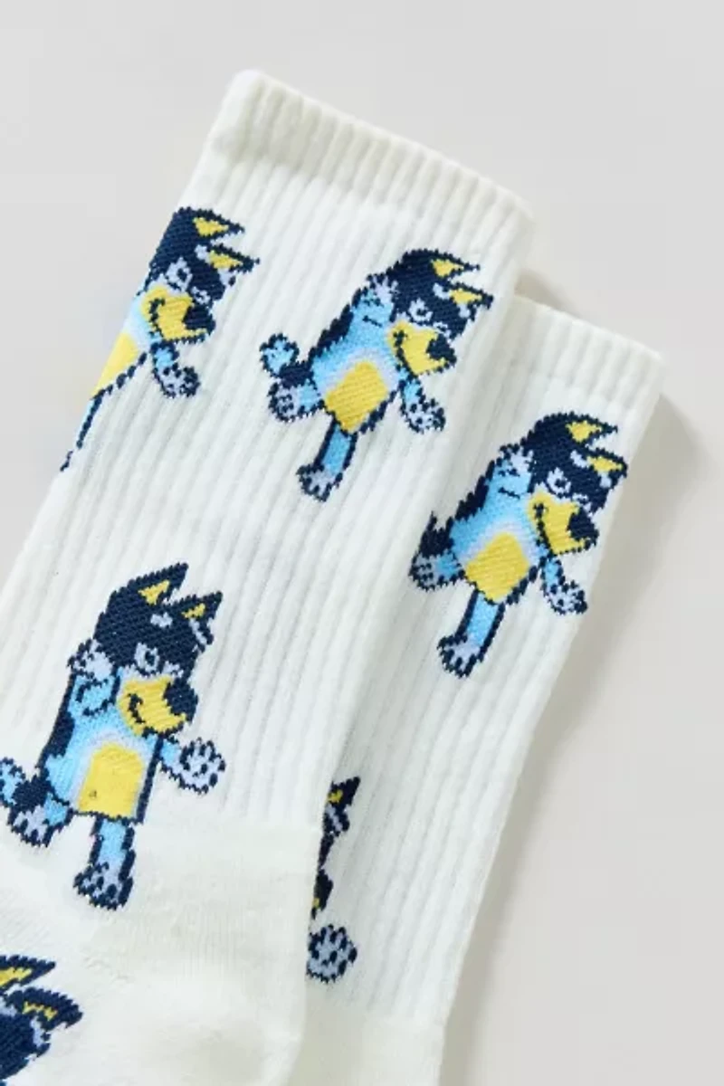 Bluey Allover Pattern Crew Sock