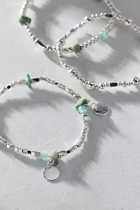 Sophia Stretch Beaded Bracelet Set