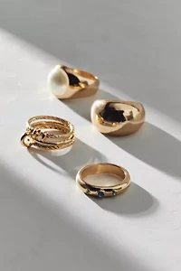 Bea Pearl Ring Set