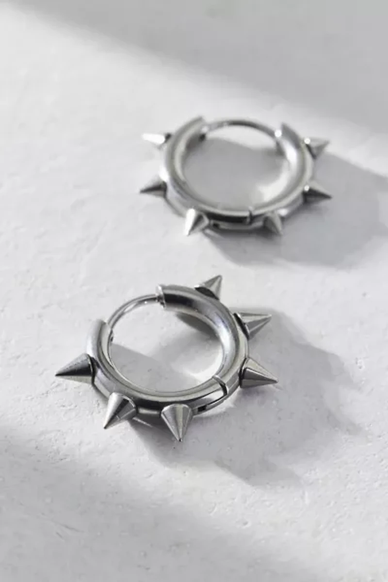 Spike Waterproof Huggie Hoop Earring
