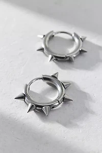 Spike Waterproof Huggie Hoop Earring