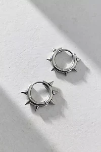 Spike Waterproof Huggie Hoop Earring