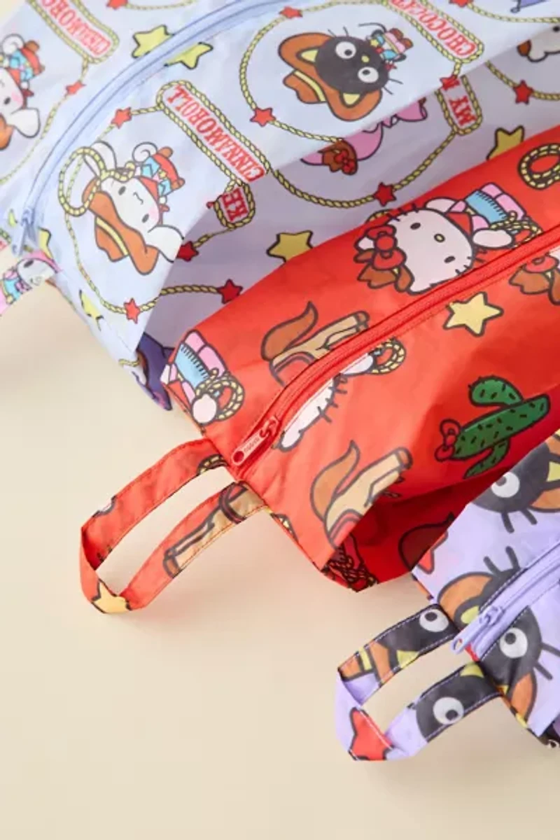BAGGU X Hello Kitty And Friends 3D Zip Pouch Set