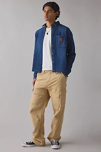 GUESS JEANS Oversized Crop Denim Shirt