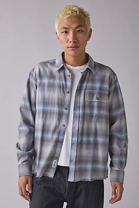 GUESS JEANS Oversize Crop Long Sleeve Shirt 2