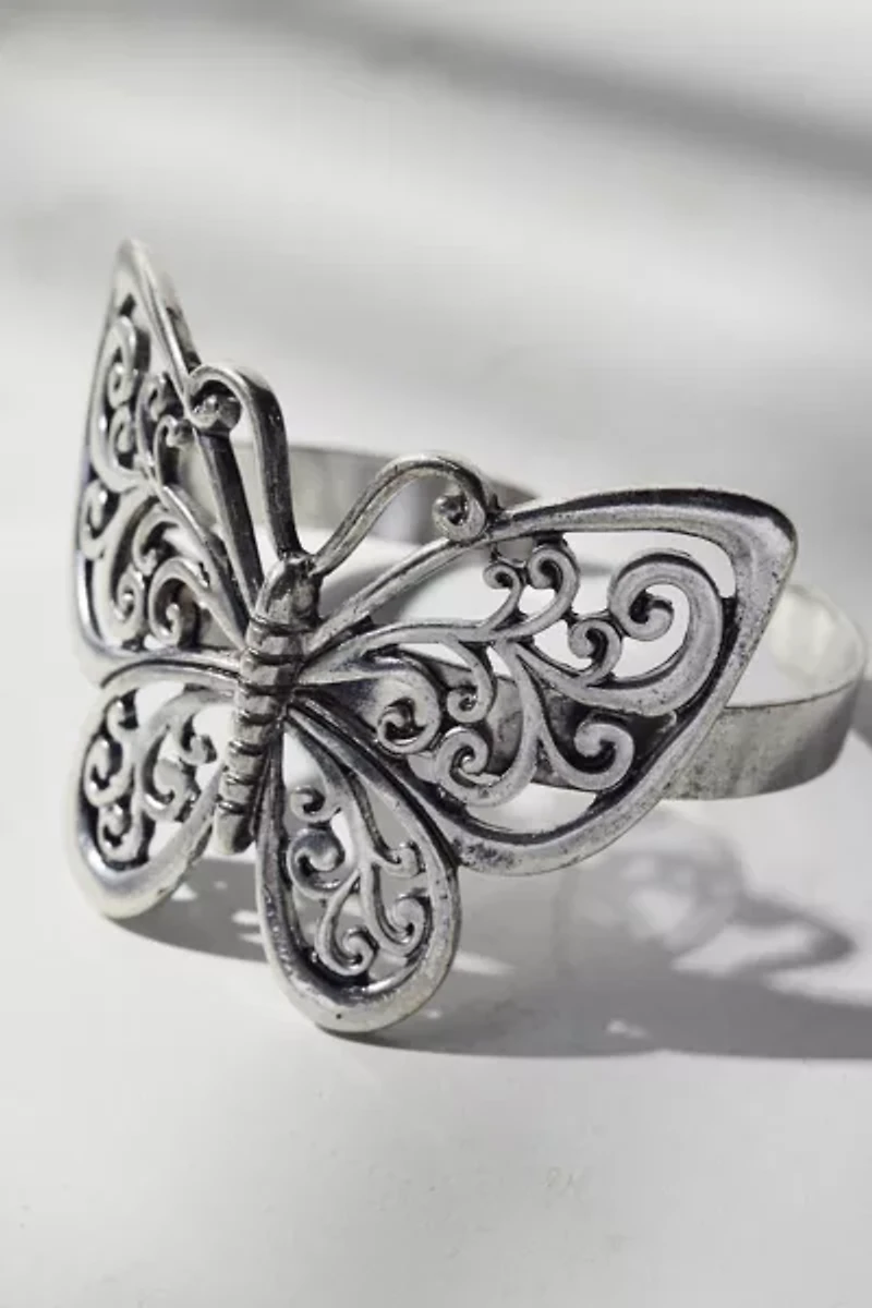 Marisol Butterfly Metal Cuff Bracelet