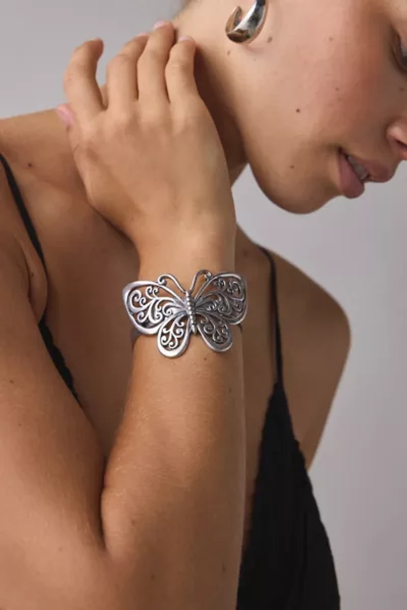 Marisol Butterfly Metal Cuff Bracelet