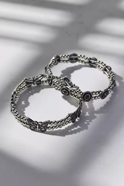 Marisol Butterfly Stretchy Bracelet Set