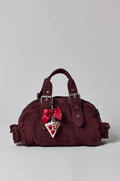 BDG Colored Denim Duffle Shoulder Bag