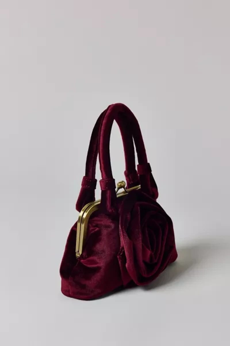Kimchi Blue Rose Velvet Kisslock Bag