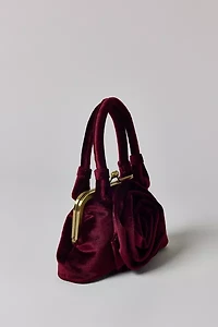 Kimchi Blue Rose Velvet Kisslock Bag