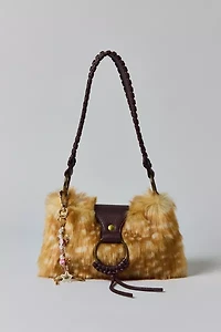 Silence + Noise Yasmin Faux Fur Shoulder Bag