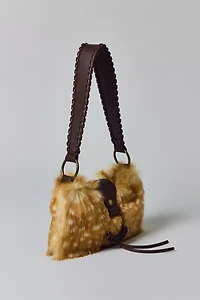 Silence + Noise Yasmin Faux Fur Shoulder Bag