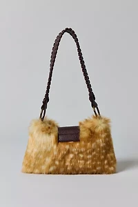 Silence + Noise Yasmin Faux Fur Shoulder Bag
