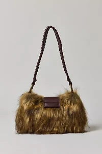 Silence + Noise Yasmin Faux Fur Shoulder Bag