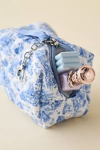 Mini Quilted Pouch Keychain