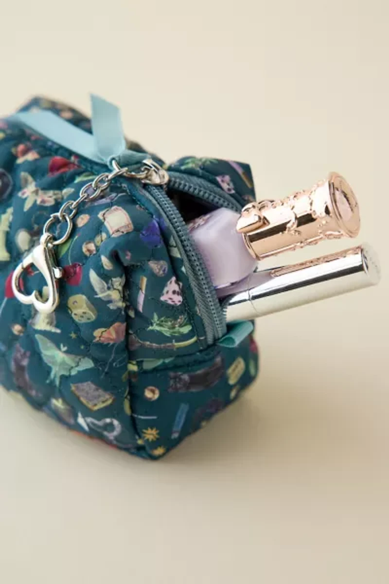 Mini Quilted Pouch Keychain