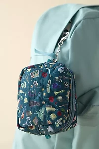 Mini Quilted Pouch Keychain