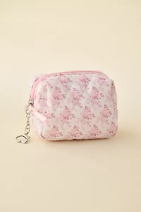 Mini Quilted Pouch Keychain