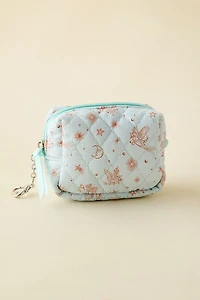 Mini Quilted Pouch Keychain