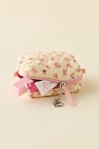 Mini Quilted Pouch Keychain