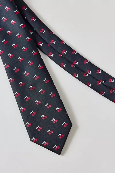 Cherry Print Neck Tie
